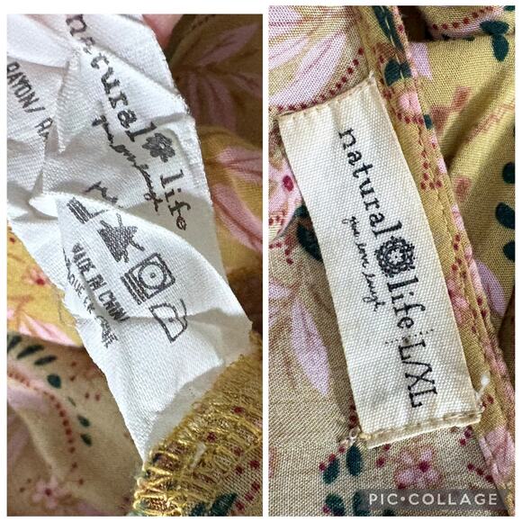 Natural Life SZ L XL Boho Dress - Picture 8 of 8